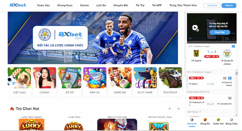 8XBET - Nhà cái cá cược thể thao uy tín hàng đầu Châu Á 9 Có Nên Chọn 8Xbet Để Chơi?
